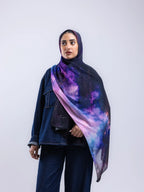 Depth – Premium Printed Chiffon Scarf