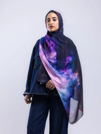 Depth – Premium Printed Chiffon Scarf