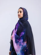 Depth – Premium Printed Chiffon Scarf