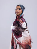 Blush – Premium Printed Chiffon Scarf