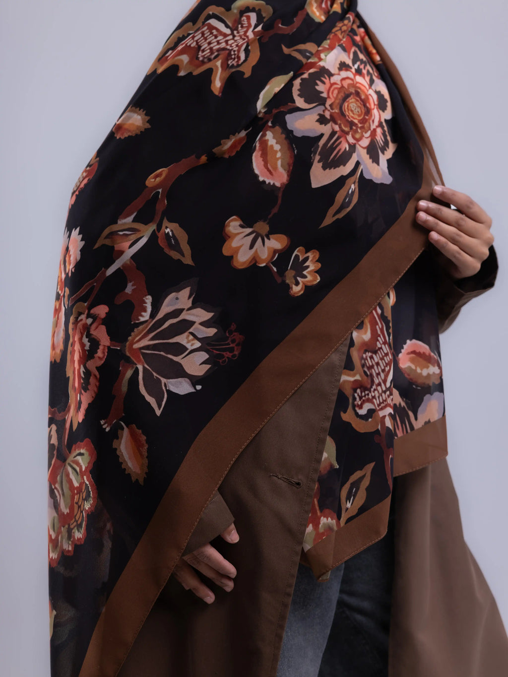 Dusk – Premium Printed Chiffon Scarf