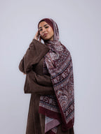 Root – Premium Printed Chiffon Scarf