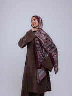 Root – Premium Printed Chiffon Scarf