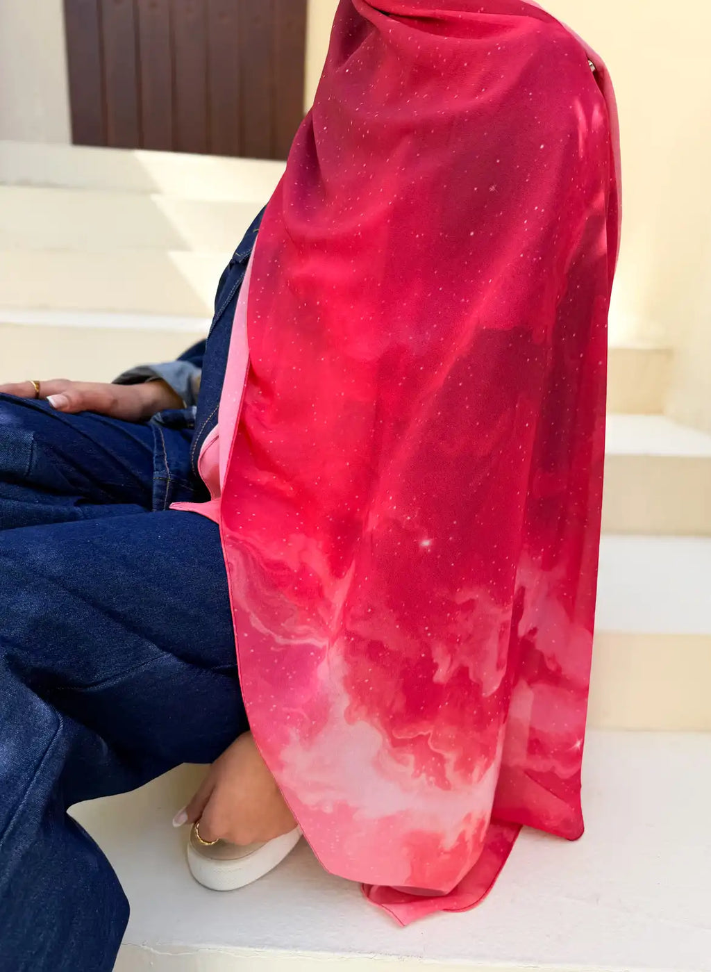 Glow – Premium Printed Chiffon Scarf