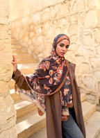 Dusk – Premium Printed Chiffon Scarf