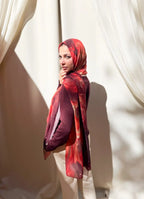 Pulse – Premium Printed Chiffon Scarf