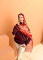 Pulse – Premium Printed Chiffon Scarf