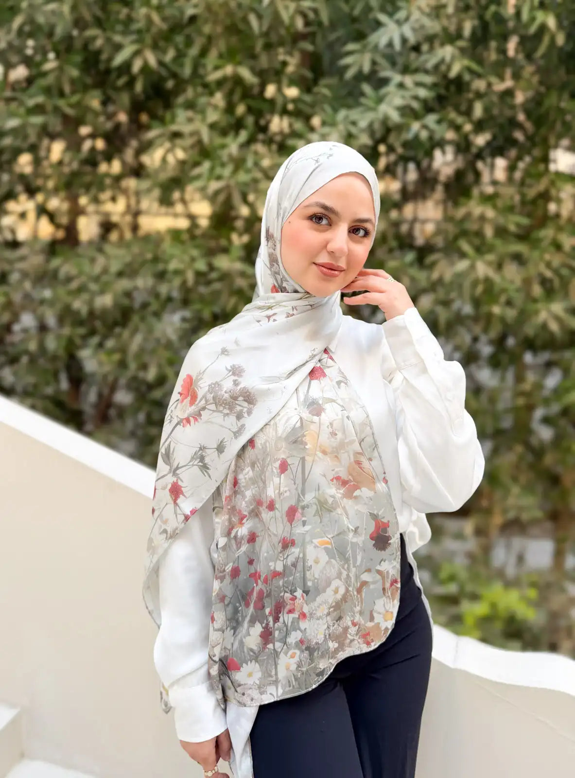 Still – Premium Printed Satin Scarf