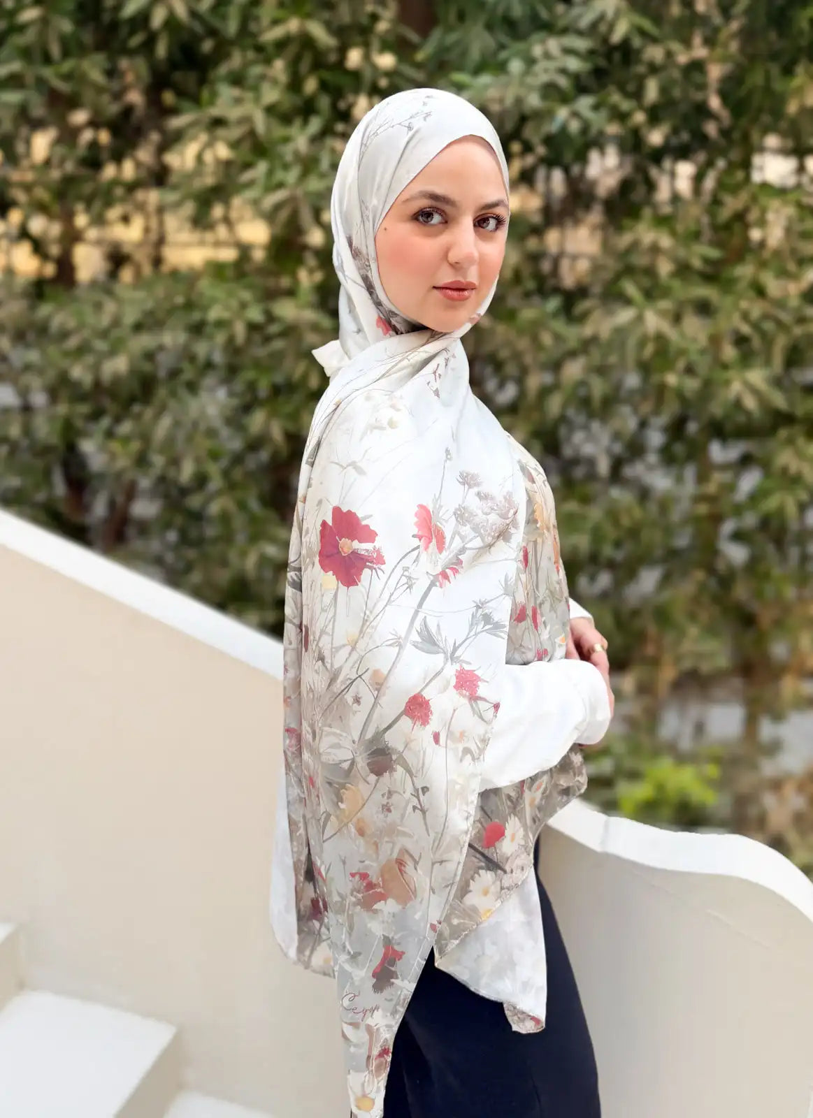 Still – Premium Printed Satin Scarf