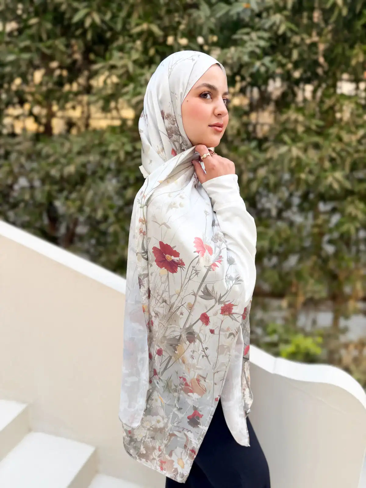 Still – Premium Printed Satin Scarf